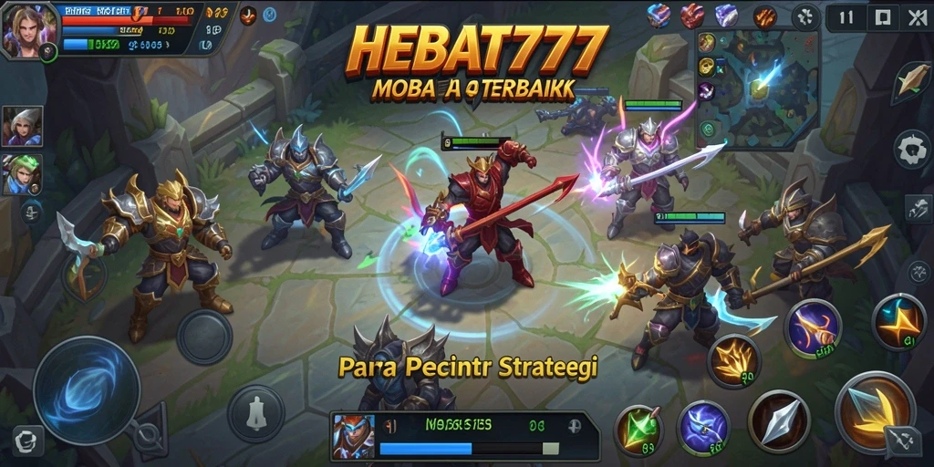 Tangkapan layar gameplay menampilkan pertarungan seru dalam HEBAT777.