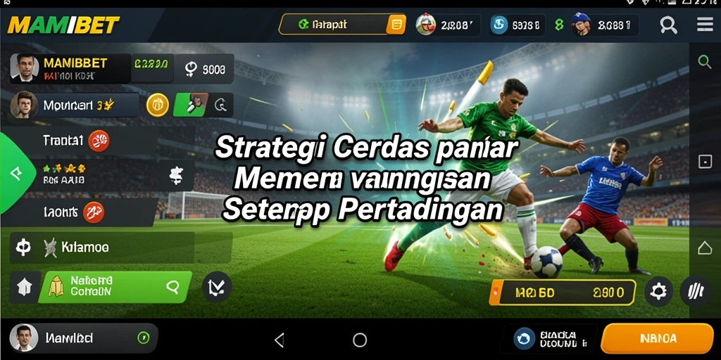 Tampilan gameplay MAMIBET yang menegangkan dan penuh strategi.