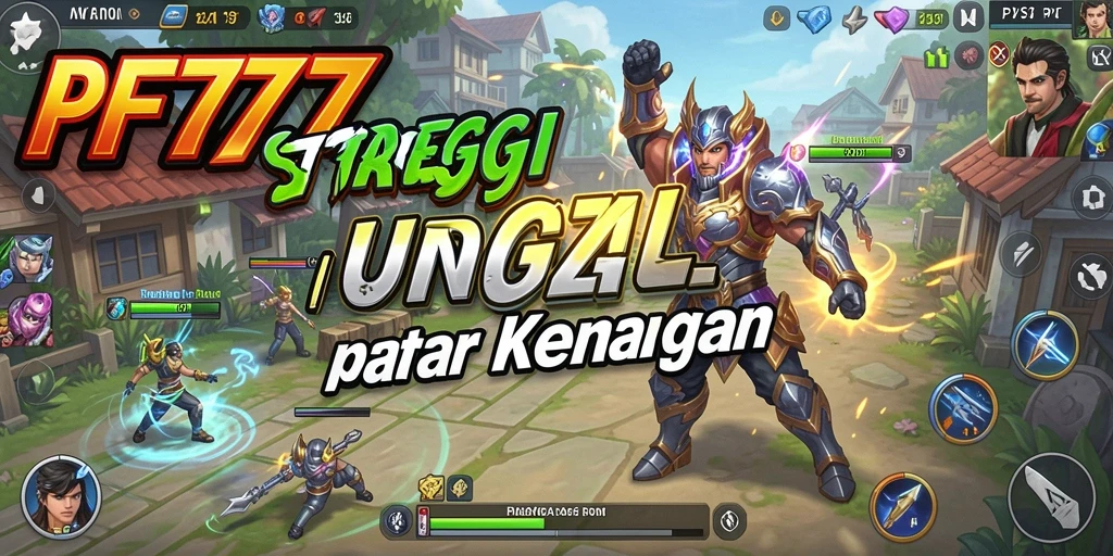 Tampilan gameplay PF777 yang seru dalam bertarung dan merencanakan strategi.