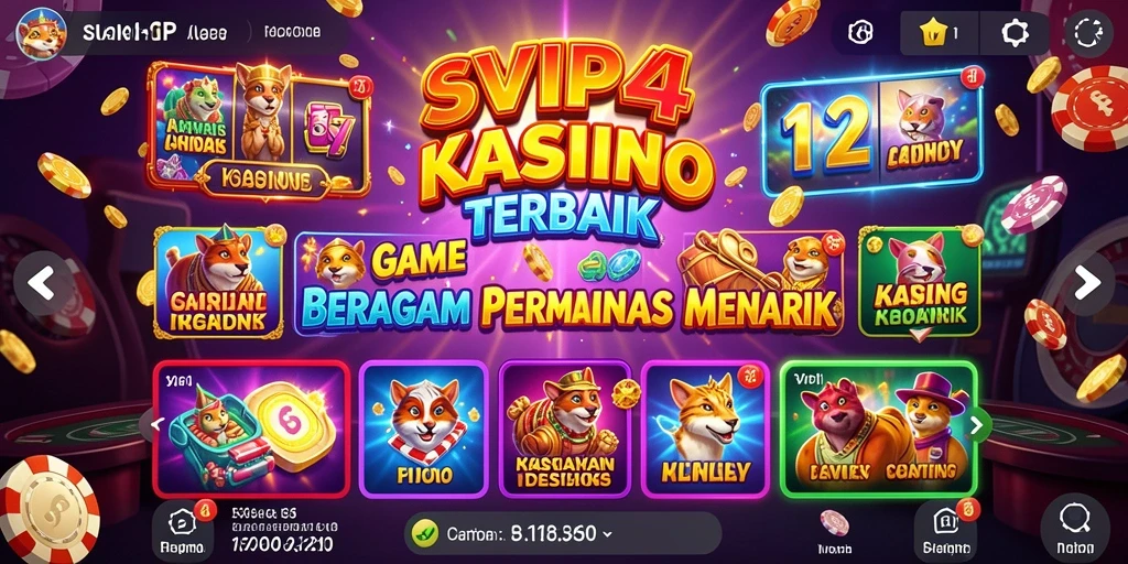 Tampilan gameplay SVIP4 yang memukau dari permainan kasino.